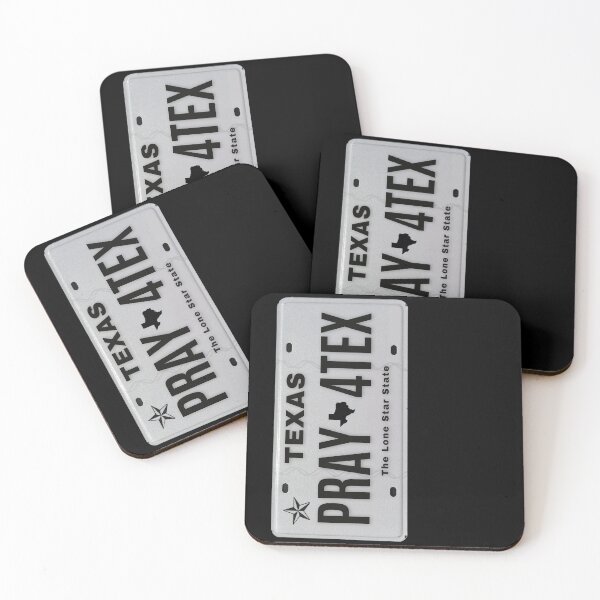 Item preview, PRAY 4TEX Texas Vanity Plate SW designed and sold by GFamilyC.