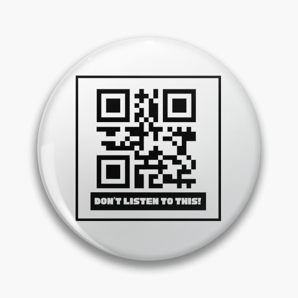 Item preview, QR code with the message: Always give up! designed and sold by simpleartpieces.
