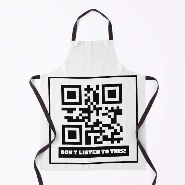 Item preview, QR code with the message: Always give up! designed and sold by simpleartpieces.