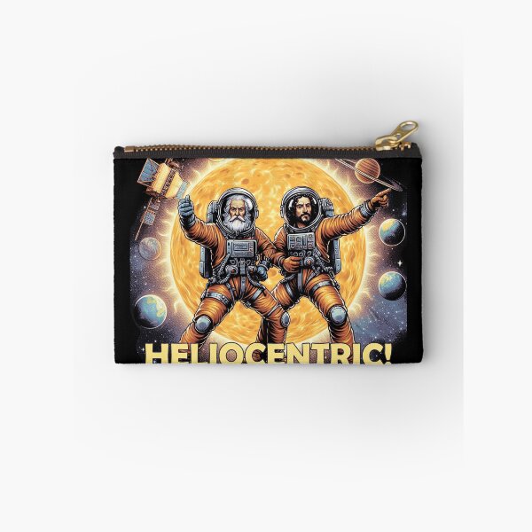 Item preview, Heliocentric! Sol Mates Copernicus and Galileo designed and sold by Spjutdotter.