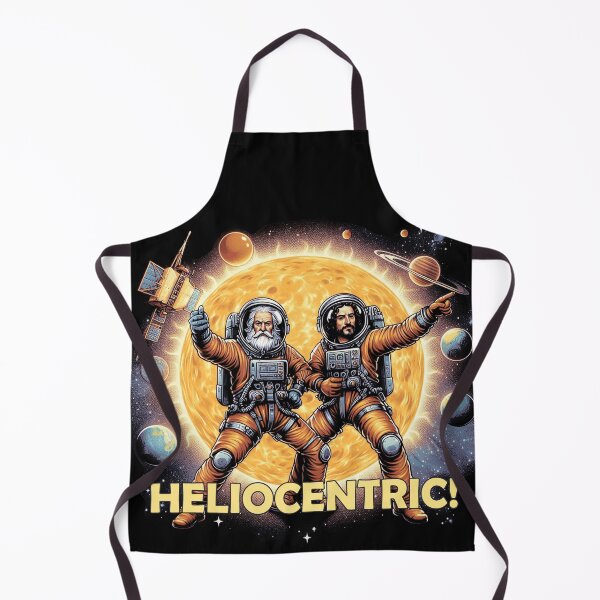 Item preview, Heliocentric! Sol Mates Copernicus and Galileo designed and sold by Spjutdotter.