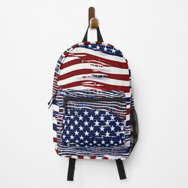 Item preview, A pattern of American flags designed and sold by LazyLifestyle.