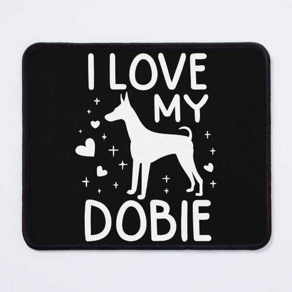 Item preview, Ivory Elegance: Loving My Dobie designed and sold by EmeraldeaArt.