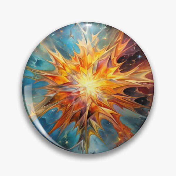 Item preview, Explore "Simplistic & Minimalistic Star Collision Art" designed and sold by ArtificialGenes.