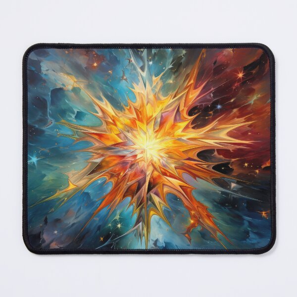 Item preview, Explore "Simplistic & Minimalistic Star Collision Art" designed and sold by ArtificialGenes.