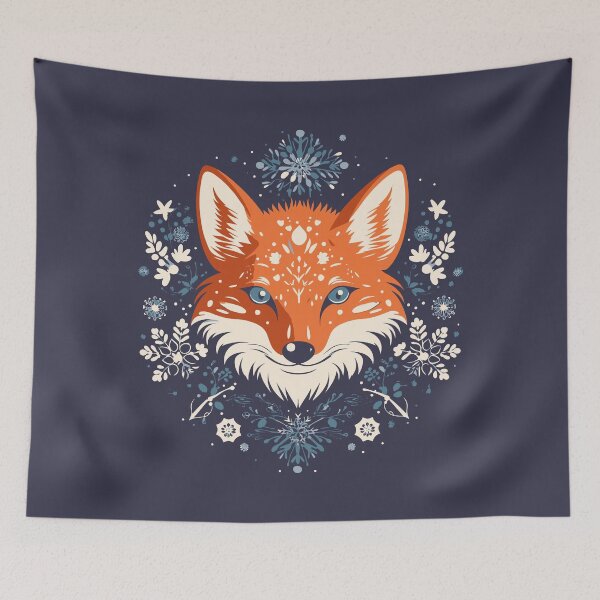 Item preview, Frosty Fox Festivities designed and sold by Twisted Kids.