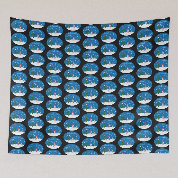 Item preview, Skiing Snowmen  designed and sold by PattersArt.