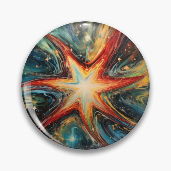 Item preview, Explore "Simplistic & Minimalistic Star Collision Art" designed and sold by ArtificialGenes.