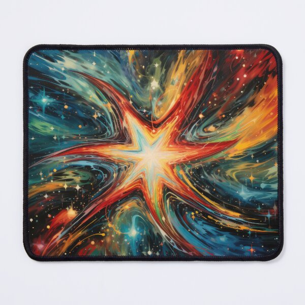 Item preview, Explore "Simplistic & Minimalistic Star Collision Art" designed and sold by ArtificialGenes.