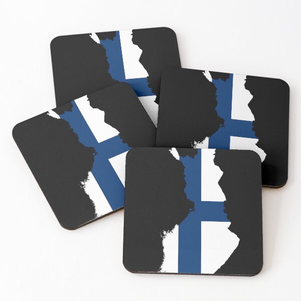Item preview, Finland Map designed and sold by feether-store.