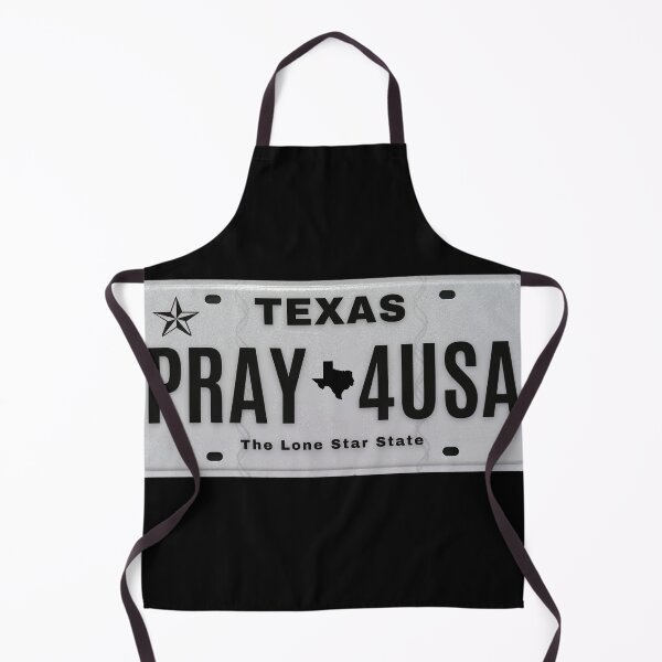Item preview, PRAY 4USA Texas Vanity Plate designed and sold by GFamilyC.