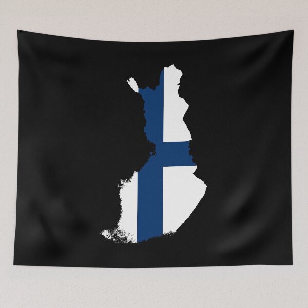 Item preview, Finland Map designed and sold by feether-store.