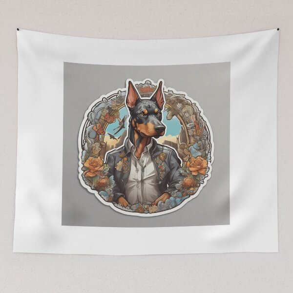 Item preview, Doberman is cute and elegant designed and sold by abdelaziz0.