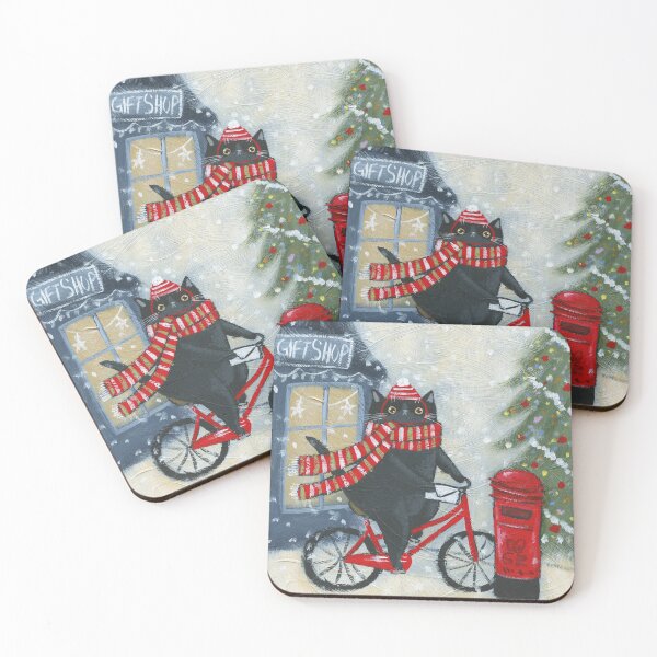 Item preview, Mailing a Letter to Santa designed and sold by KilkennyCat Art.