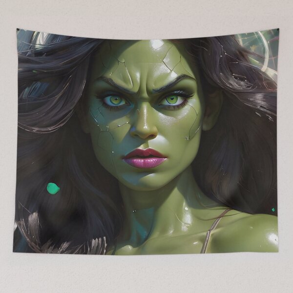 Item preview, Amazing Alien Mutant Woman designed and sold by TheArtOfPat.