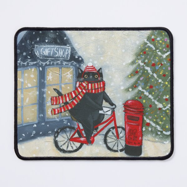 Item preview, Mailing a Letter to Santa designed and sold by KilkennyCat Art.