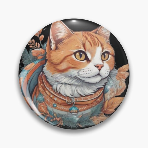 Item preview, Christmas Cat designed and sold by Mo-Artwork.