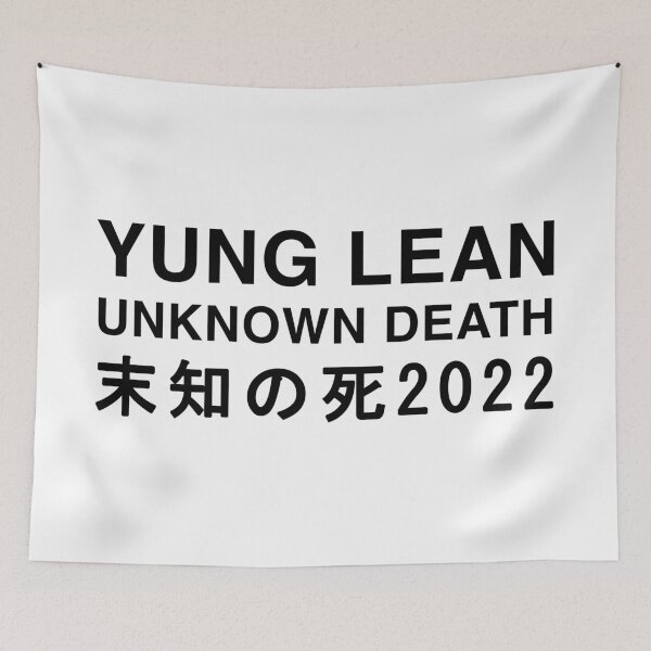 Item preview, Yung Lean Merch UNKNOWN DEATH designed and sold by Laurie-Londono.