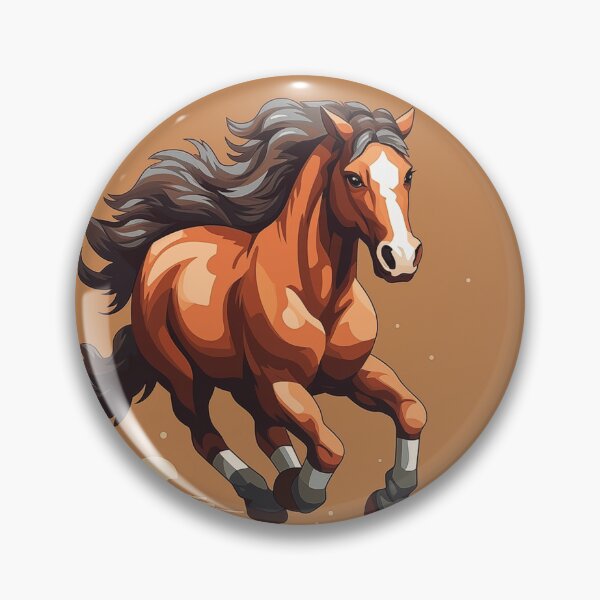 Item preview, Retro Pixel Steed: Horse Pixel Art designed and sold by HorsesApp.