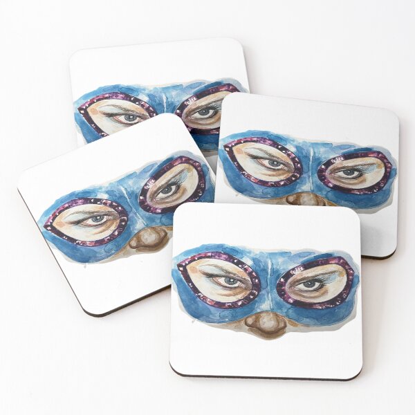 Item preview, Luchadora Blue designed and sold by Kent Bond.