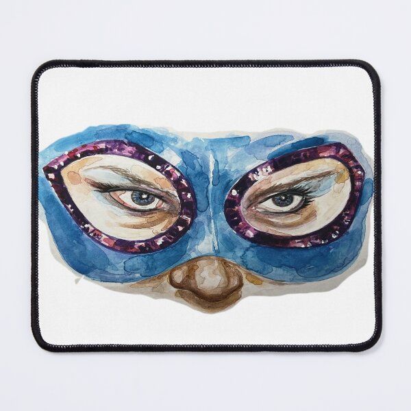 Item preview, Luchadora Blue designed and sold by Kent Bond.