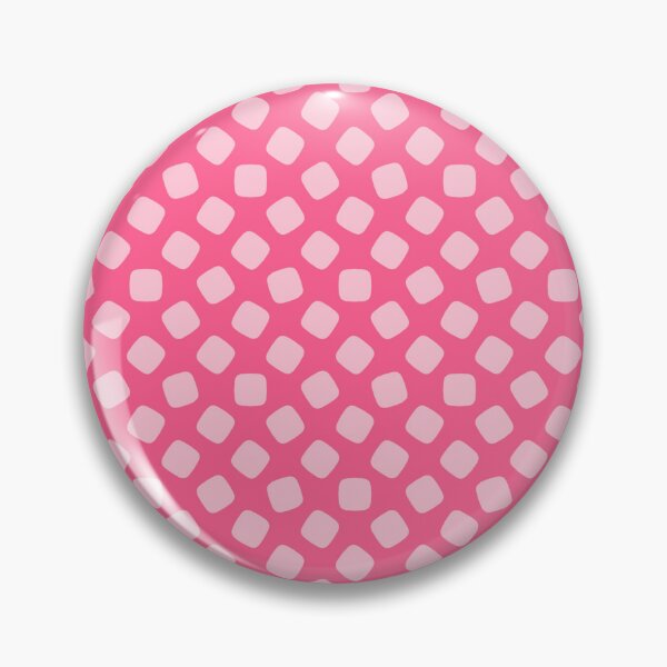 Item preview, Pink Candy Bubblegum Cushion Shape Rounded Square Polka Dot Cheerful Girly Soft Pattern designed and sold by PenguinForests.