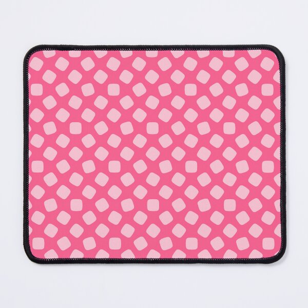 Item preview, Pink Candy Bubblegum Cushion Shape Rounded Square Polka Dot Cheerful Girly Soft Pattern designed and sold by PenguinForests.