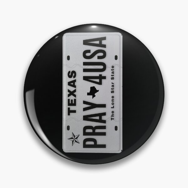 Item preview, PRAY 4USA Texas Vanity Plate SW designed and sold by GFamilyC.