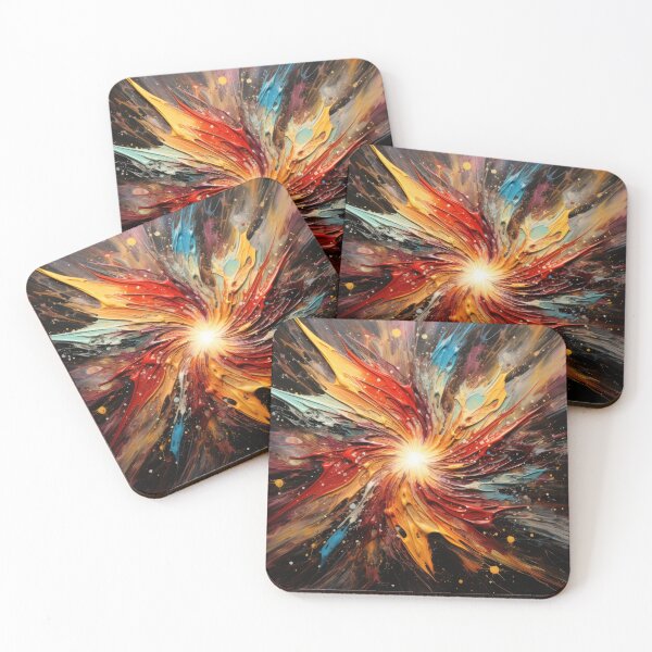 Item preview, Explore "Simplistic & Minimalistic Star Collision Art" designed and sold by ArtificialGenes.