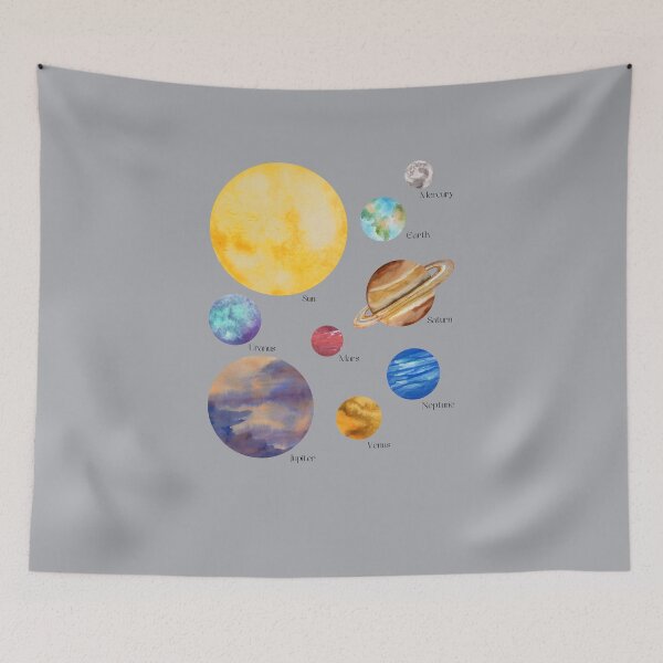 Item preview, Asteroid map of the solar system for women designed and sold by Miumed.