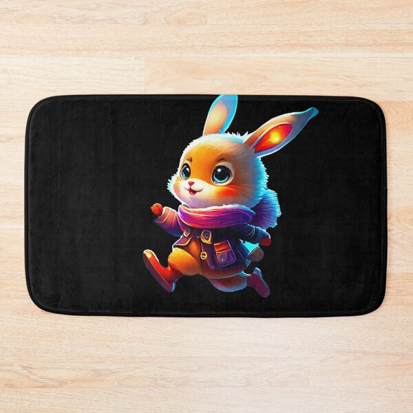 Item preview, Playful Winter Bunny: Adorable Rabbit Jogging designed and sold by GranitTR.