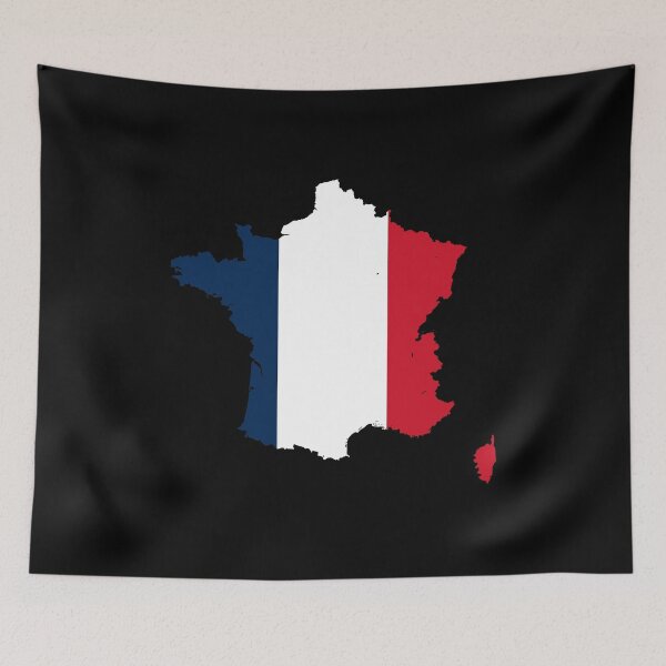 Item preview, France Map designed and sold by feether-store.