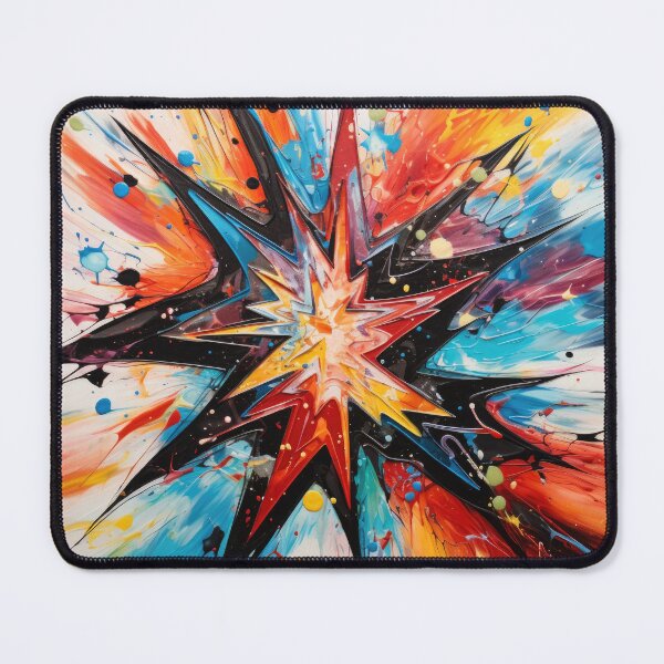 Item preview, Explore "Simplistic & Minimalistic Star Collision Art" designed and sold by ArtificialGenes.