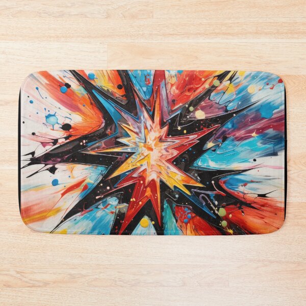 Item preview, Explore "Simplistic & Minimalistic Star Collision Art" designed and sold by ArtificialGenes.
