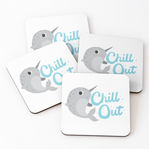 Item preview, Chill Out Narwhal Design designed and sold by CarefulCreation.