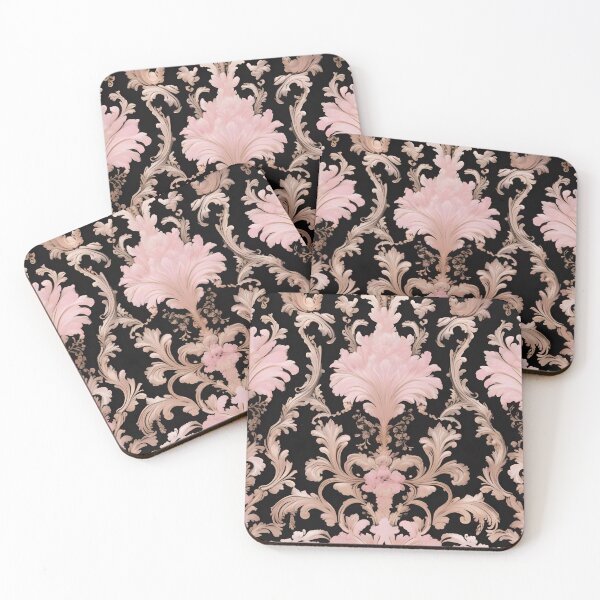 Item preview, Pink & Black Baroque designed and sold by DesignsByPrnces.