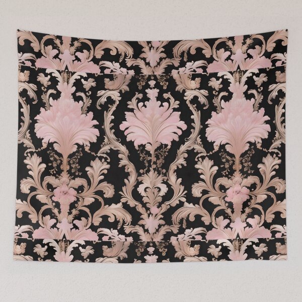 Item preview, Pink & Black Baroque designed and sold by DesignsByPrnces.
