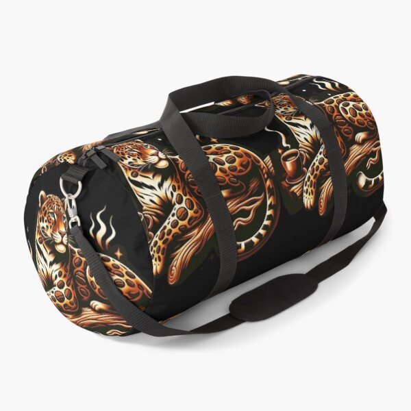 Item preview, Espresso Elegance Java Jaguar Lounge Art designed and sold by ElLocoMus.