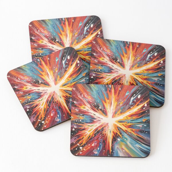 Item preview, Explore "Simplistic & Minimalistic Star Collision Art" designed and sold by ArtificialGenes.
