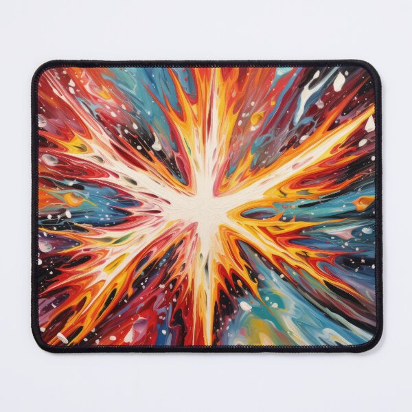 Item preview, Explore "Simplistic & Minimalistic Star Collision Art" designed and sold by ArtificialGenes.