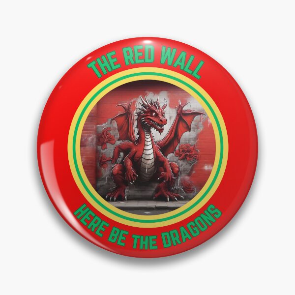Item preview, WELSH DRAGONs of the RED WALL designed and sold by aledfychan.