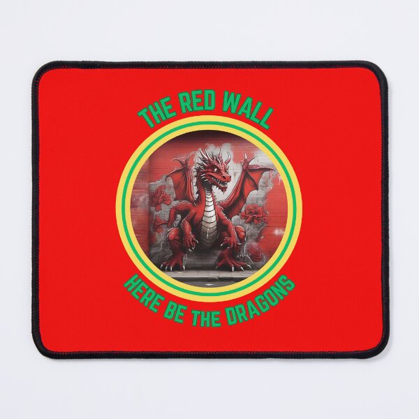 Item preview, WELSH DRAGONs of the RED WALL designed and sold by aledfychan.