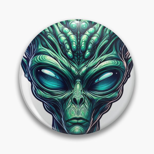 Item preview, Enigmatic Alien Visage designed and sold by psychcyberpunk.
