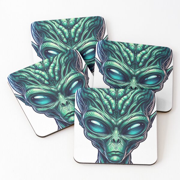 Item preview, Enigmatic Alien Visage designed and sold by psychcyberpunk.
