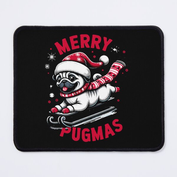 Item preview, Merry Pugmas Joy : A Pawsitively Festive Celebration with Adorable Pugs designed and sold by ArtfulNook.