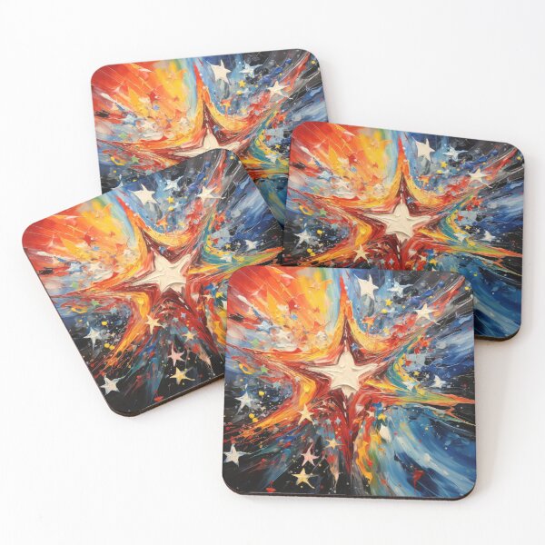 Item preview, Explore "Simplistic & Minimalistic Star Collision Art" designed and sold by ArtificialGenes.
