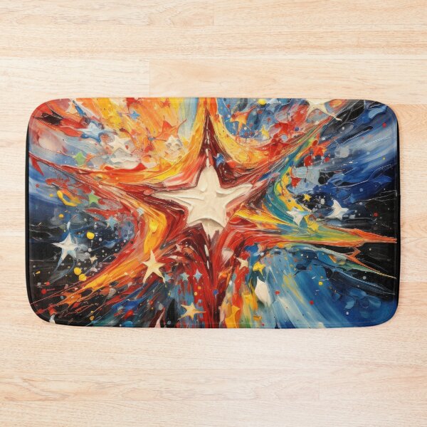 Item preview, Explore "Simplistic & Minimalistic Star Collision Art" designed and sold by ArtificialGenes.