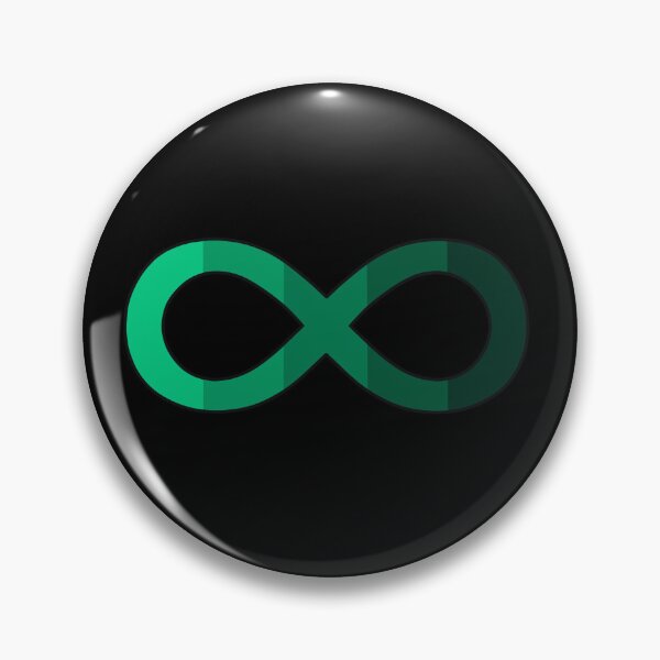 Item preview, Autigender Pride Infinity Symbol designed and sold by raedoes.