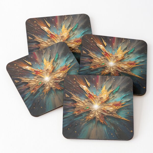 Item preview, Explore "Simplistic & Minimalistic Star Collision Art" designed and sold by ArtificialGenes.