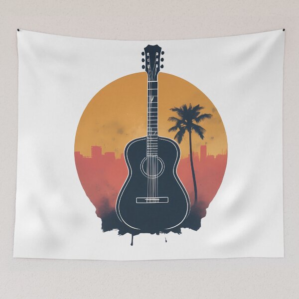 Item preview, Guitars in Fantastic Realism: The Fusion of Surreal Elements with Musical Aesthetics designed and sold by Artedig.